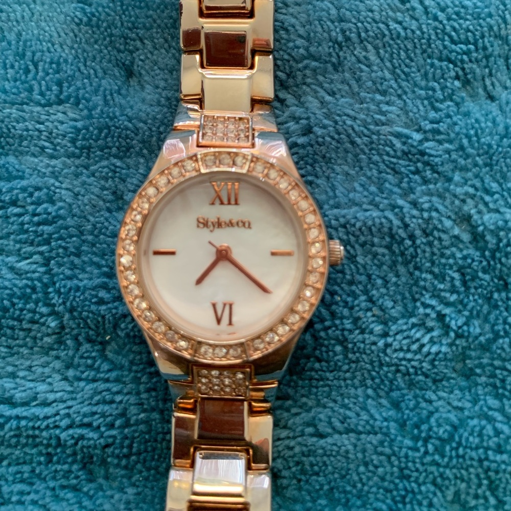 Style&Co gold watch